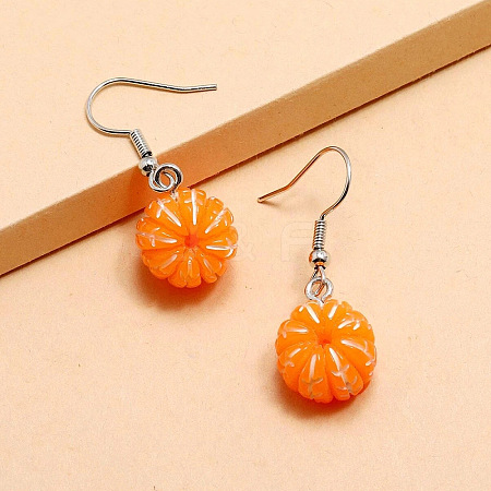 Alloy Food Model Dangle Earrings PW-WG867B3-10-1