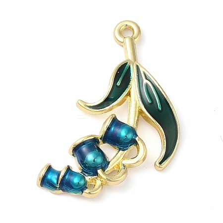 Alloy Enamel Pendants ENAM-U001-04A-G-1