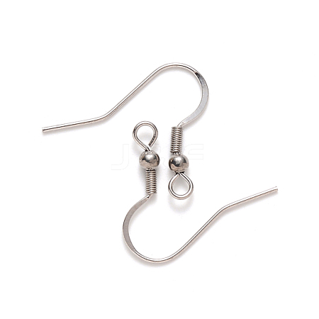 Tarnish Resistant 304 Stainless Steel Earring Hooks X-STAS-S111-007-1