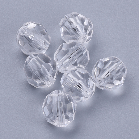 Transparent Acrylic Beads TACR-Q257-24mm-V01-1