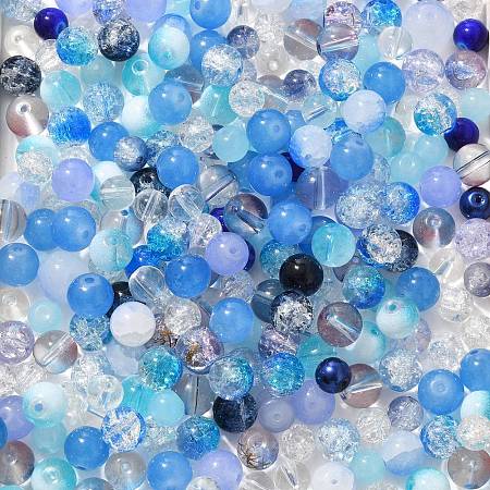 Mixed Style Glass Beads GLAA-XCP0012-02D-1