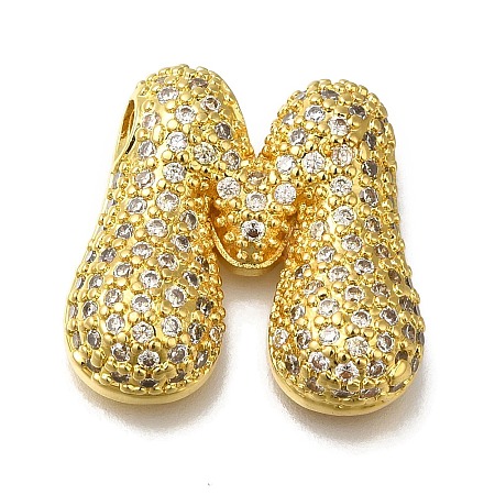 Brass with Cubic Zirconia Pendants KK-Q818-02M-G-1