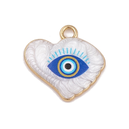 Alloy Enamel Pendants ENAM-Z012-01F-01G-1