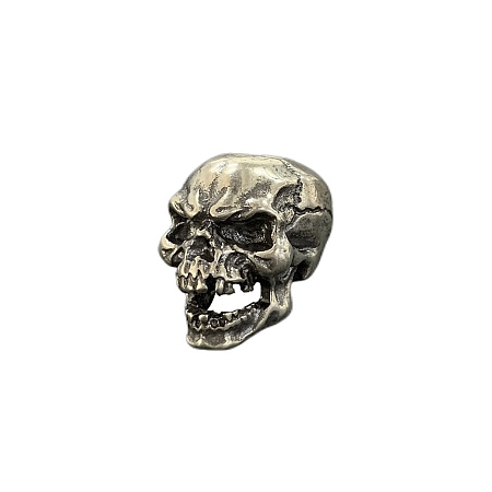 Skull Brass Beads LS-FIND-WH0170-57A-1
