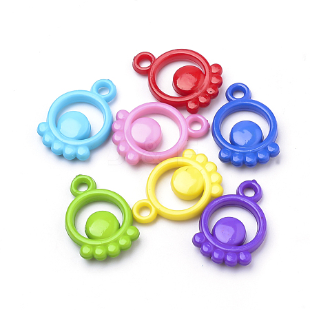 Opaque Acrylic Pendants SACR-Q190-43-1