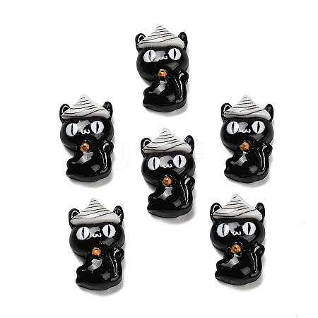 Halloween Opaque Resin Cabochons CRES-I045-01A-01-1