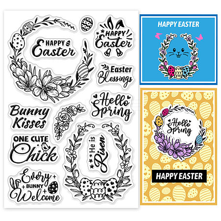 Custom PVC Plastic Clear Stamps DIY-WH0448-0472-1