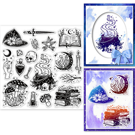 PVC Plastic Stamps DIY-WH0372-0013-1