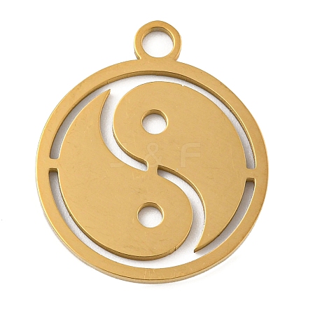 Ion Plating(IP) 304 Stainless Steel Pendants STAS-B056-26G-07-1