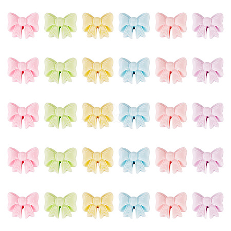 30Pcs Opaque Resin Decoden Cabochons RESI-TADJ0001-13A-1