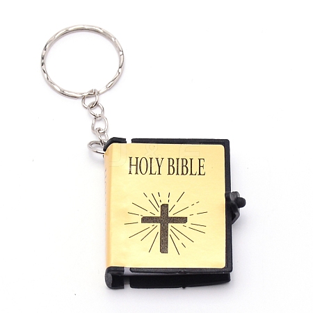 Plastic Keychains KEYC-WH0020-15C-1
