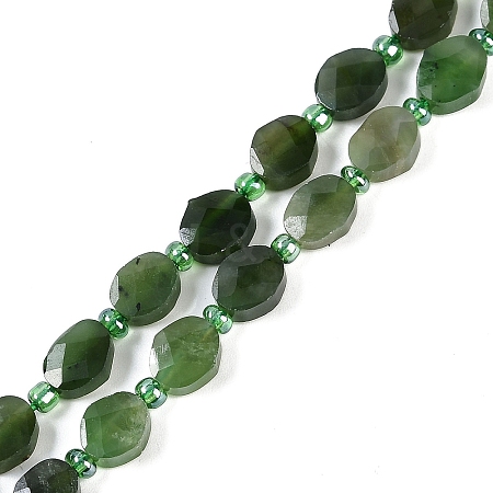 Natural Jade Beads Strands G-G182-C02-02-1