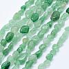 Natural Green Strawberry Quartz Beads Strands G-K203-04-1