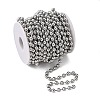 304 Stainless Steel Ball Chains CHS-A002B-1.5mm-4