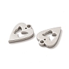 304 Stainless Steel Charms STAS-M089-53P-2