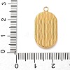 304 Stainless Steel Pendants STAS-F349-03G-07-3