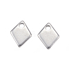 201 Stainless Steel Charms X-STAS-F039-85-P-1