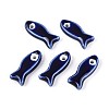 Handmade Porcelain Ceramic Beads PORC-T134-01G-1