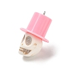 Halloween Opaque Resin Pendants RE-CBA098D-04P-B-2