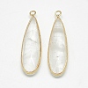 Natural Quartz Crystal Pendants X-G-Q494-56A-2