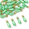 30Pcs ABS Plastic Imitation Pearl Pendants KY-YW0002-16A-1