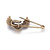 Tibetan Style Alloy Safety Brooches JEWB-WH0008-10AB-2