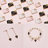 Alloy Enamel Charms ENAM-SZ0003-02A-2