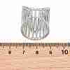 304 Stainless Steel Cuff Rings Ring Components SA-CBA098D-01P-B-3