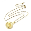 Brass Micro Pave Clear Cubic Zirconia Tree of Life Pendants LS-NJEW-H066-01E-G-2