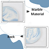 Marble Pattern Porcelain Wax Seal Mats AJEW-WH20007-82B-01-5