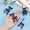 Mini Wood Chairs LS-AJEW-WH0041-76C-7