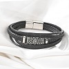 Braided Microfiber Leather Multi-strand Bracelets BJEW-Q010-08A-3