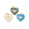 Brass Charms KK-R213-01G-1