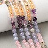 Natural Mixed Gemstone Beads Strands G-E576-07A-9