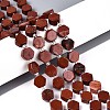 Natural Red Jasper Beads Strands G-P534-A19-01-1