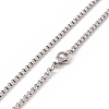 Alloy Cletic Sailor‘s Knot Pendant Necklace with 304 Stainless Steel Box Chains for Women NJEW-G035-01AS-4