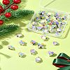 33Pcs 11 Styles CCB Plastic Large Hole Beads CCB-FS0001-12-10