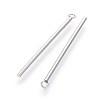 Tarnish Resistant 202 Stainless Steel Pendants STAS-F186-03P-1.5x35mm-1