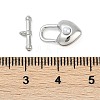 Brass Toggle Clasps KK-K391-08P-4