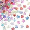 210Pcs 6 Colors Acrylic Bead Caps OACR-SZ0001-47-1