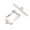 Brass Toggle Clasps KK-G548-41P-04-2