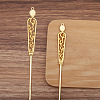 Alloy Hair Sticks Findings PW-WG14FAC-02-1