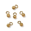 304 Stainless Steel Pendants STAS-P448-08A-G-1