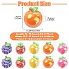 40Pcs 5 Styles UV Plating Opaque Resin Cabochons RESI-CJ0005-13-2