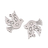 Religion 304 Stainless Steel Charms STAS-E521-07P-09-2