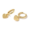 Rack Plating Brass Hoop Earrings EJEW-B062-42G-2