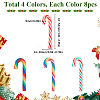 32Pcs 4 Colors Handmade Polymer Clay Beads CLAY-SC0001-86-2