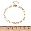 4MM 304 Stainless Steel Textured Paperclip Chain Bracelets for Man and Women SA-CBAB767-08G-5