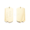 Ion Plating(IP) 304 Stainless Steel Pendants STAS-T060-41G-1