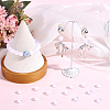 120Pcs Transparent Resin Beads RESI-PA0001-23A-4